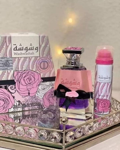 عطر وشوشة مع مزيل عرق